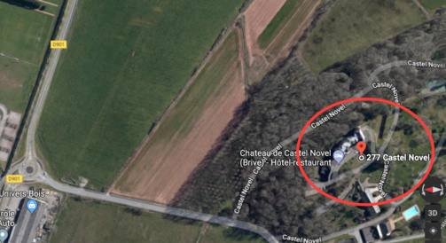 Session à Castel Novel (Varetz Dpt. 19) - Informations et Plan d'accès